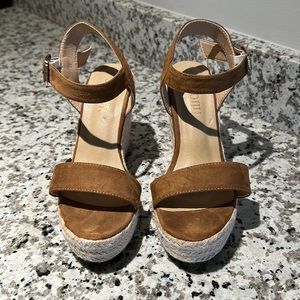 Espadrille wedge sandal